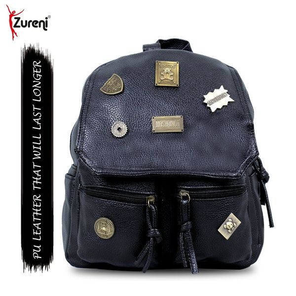 Zonxannew Mini Backpack Women Casual PU Leather Shoulder Bag for